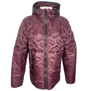 Old Navy Water-Resistant Packable Hooded‎ Puffer Jacket Mens Small fits Womens M